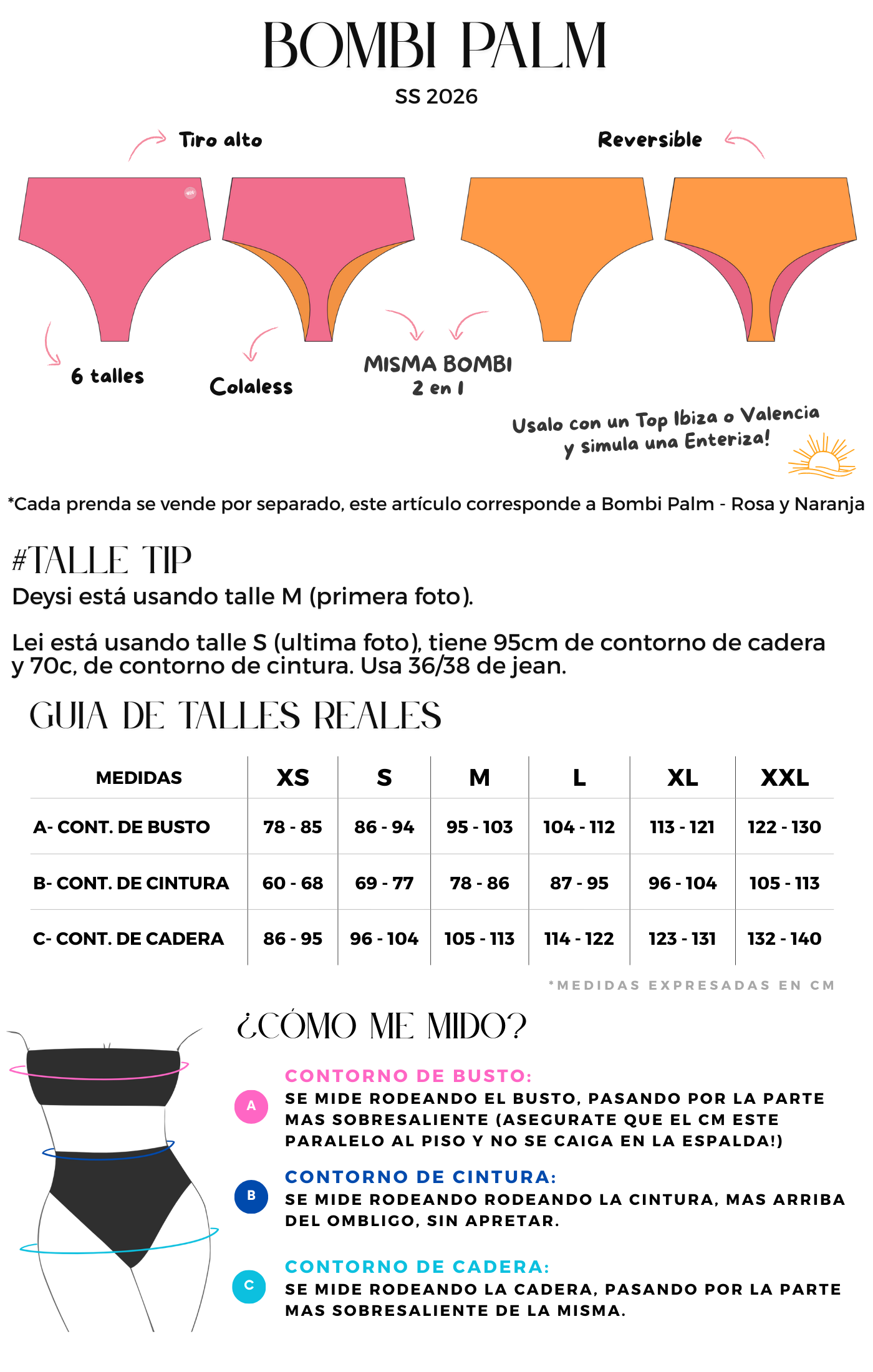 Descripcion palm rosa